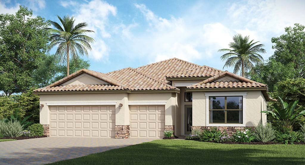 Tivoli Model Home in Coral Lakes, Cape Coral by Lennar